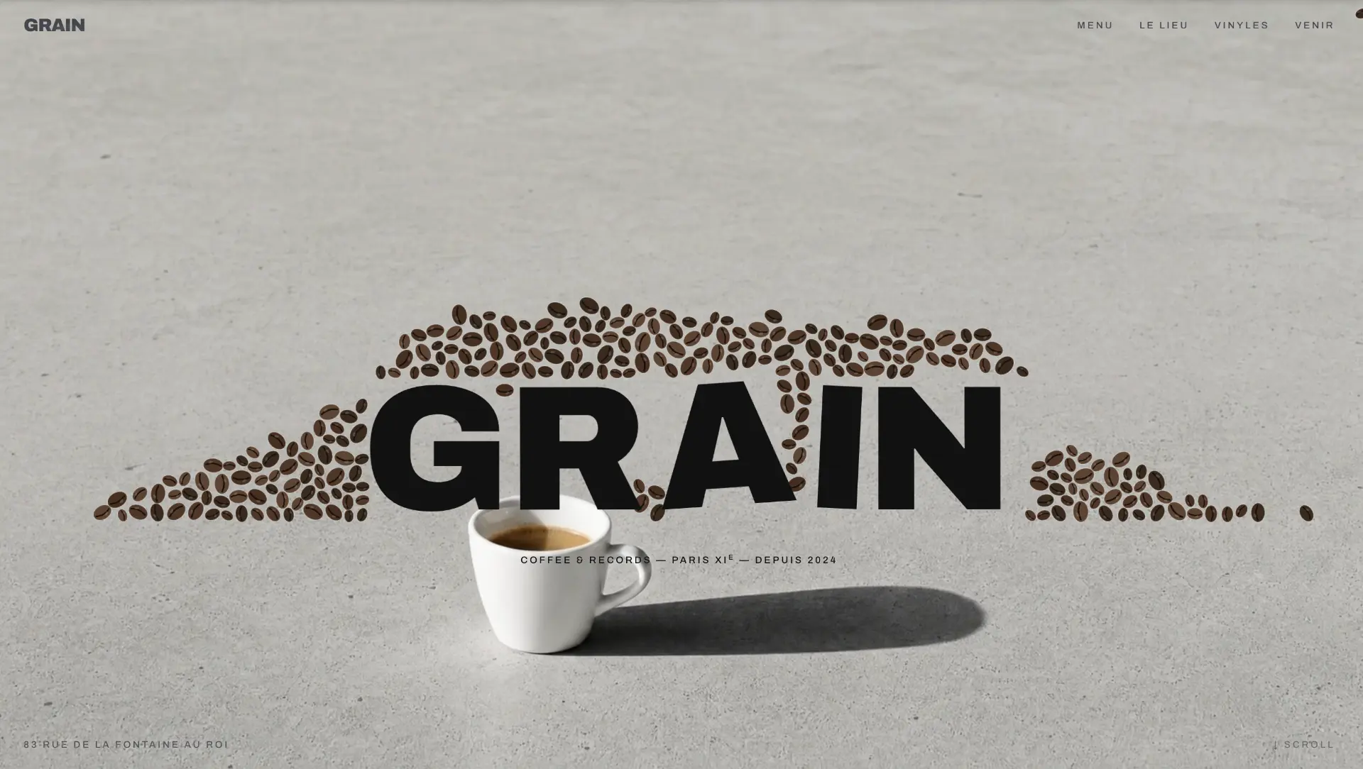 GRAIN — Coffee & Records